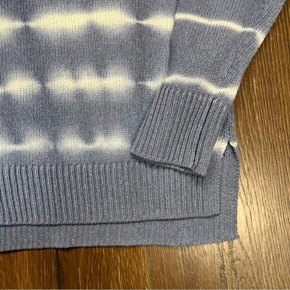 WHITE + WARREN Tie-Dye Print Crew Neck sweater SZ SM - Picture 4 of 5